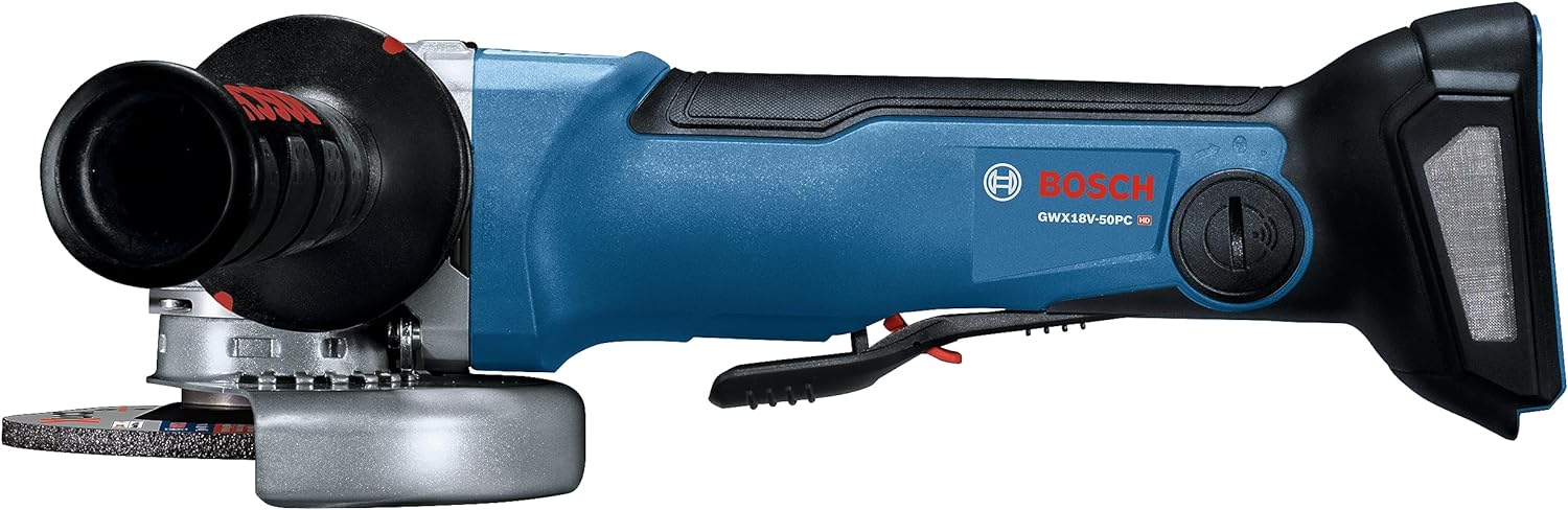 Meuleuse d'angle Bosch de 5 po sans interrupteur à palette verrouillable