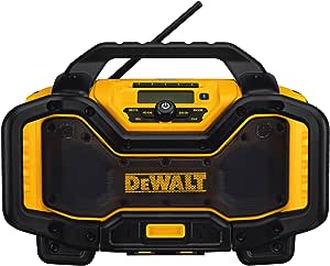 Dewalt 20V Max Portable Radio & Battery Charger with Bluetooth
