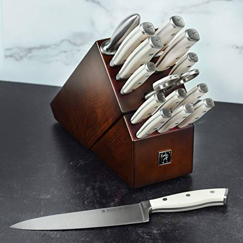 Zwilling JA Henckels International Ensemble de blocs de couteaux forgés 16 pièces - Blanc cassé
