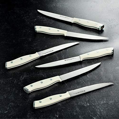 Zwilling JA Henckels International Ensemble de blocs de couteaux forgés 16 pièces - Blanc cassé
