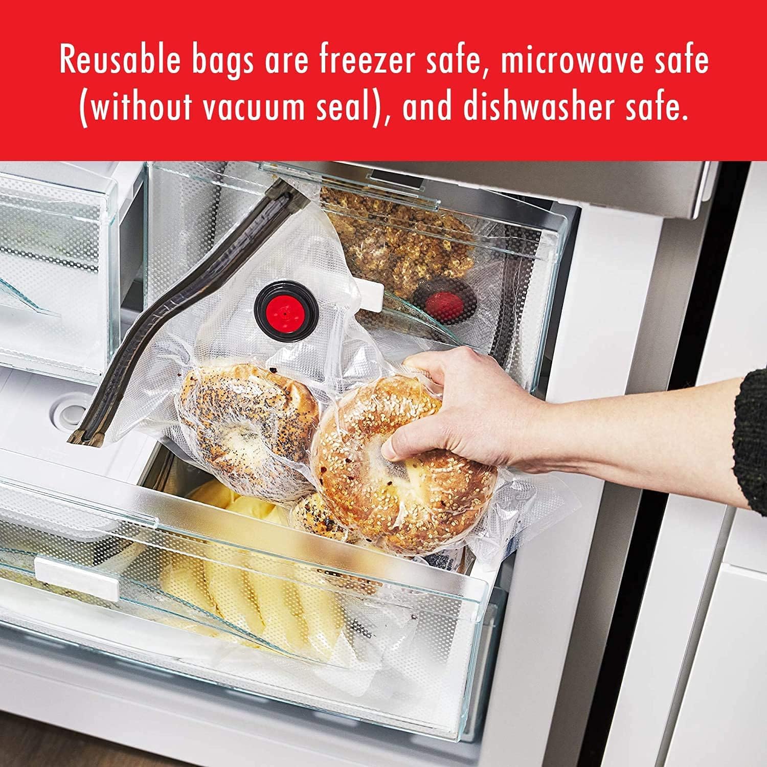 Kit de démarrage pour machine à emballer sous vide Zwilling Fresh & Save - 6 pièces