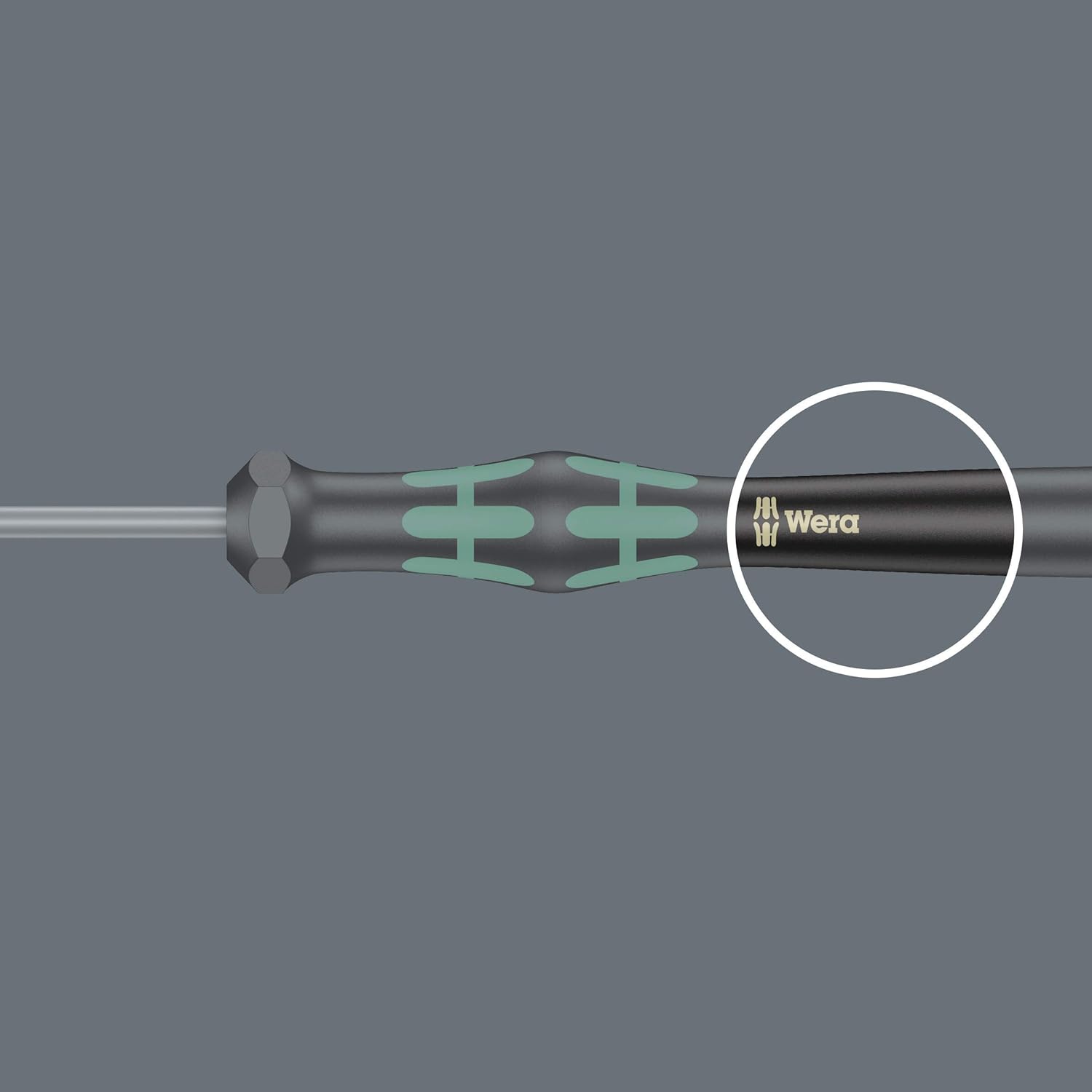 Wera Kraftform 2035/6 Jeu de 6 tournevis électroniques avec fente et support