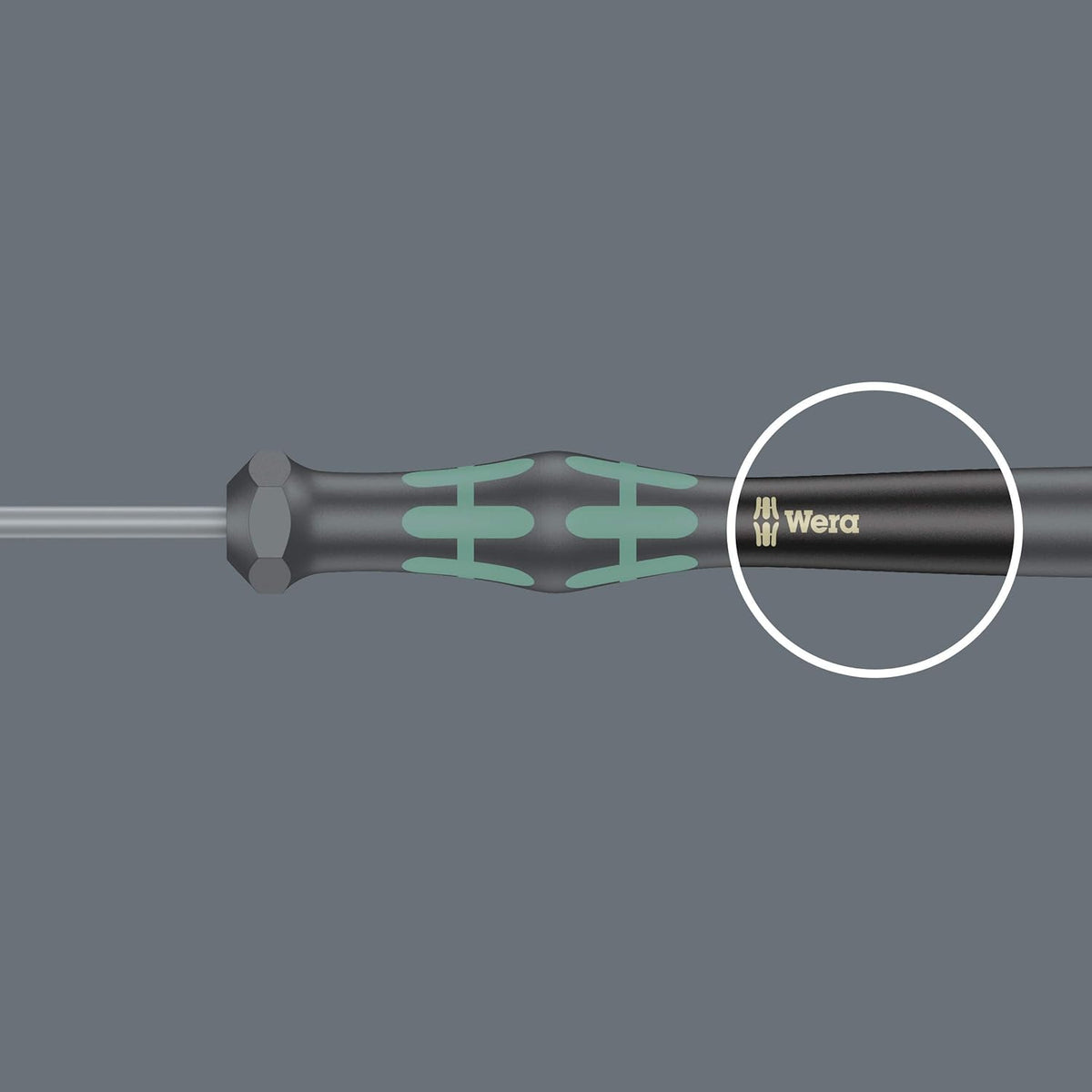 Wera Kraftform 2035/6 Set of 6 electronic screwdrivers with slot and stand