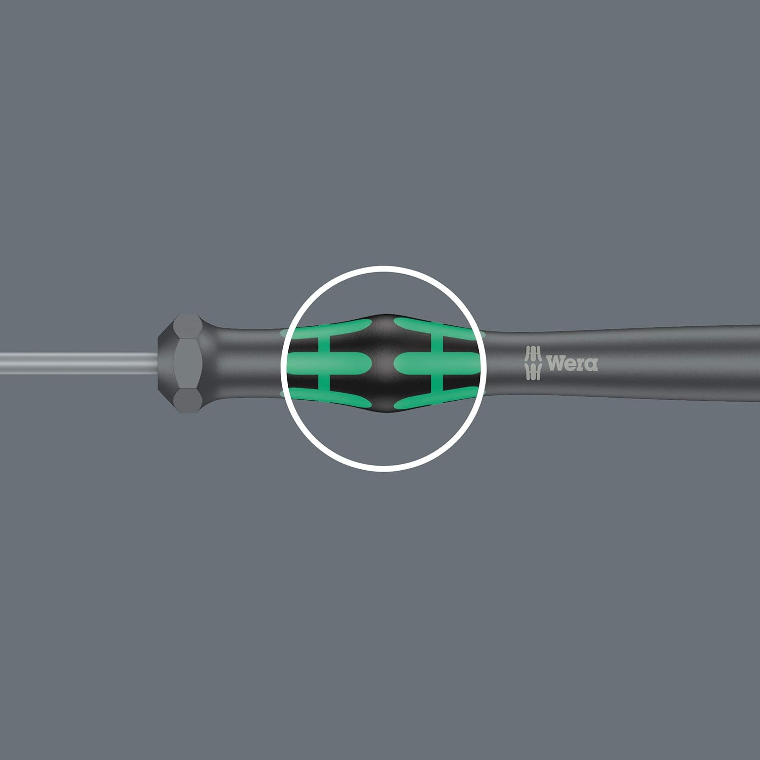 Wera Kraftform 2035/6 Jeu de 6 tournevis électroniques avec fente et support