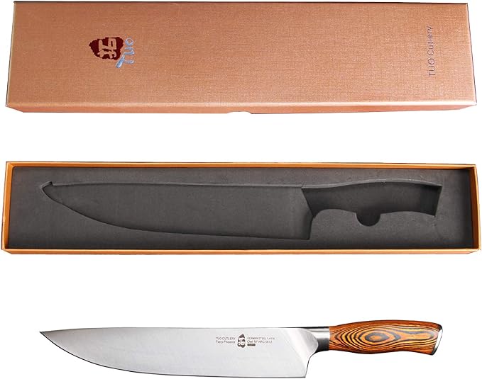 Couteau de chef Tuo Série Fiery Phoenix 10" - TC0716