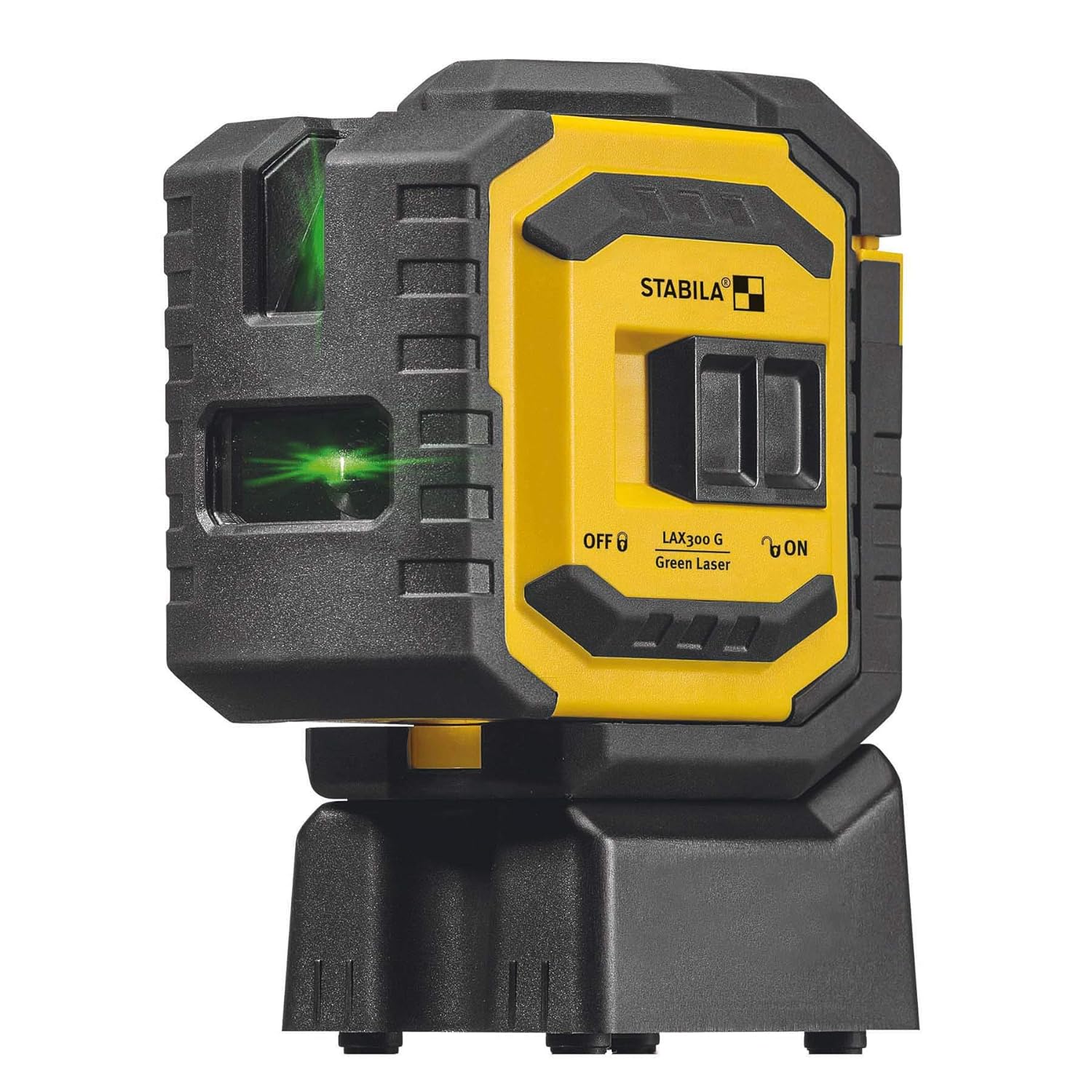 Stabila 03185 LAX300 Green Beam Cross Line Plus Plumb Dots Laser Level
