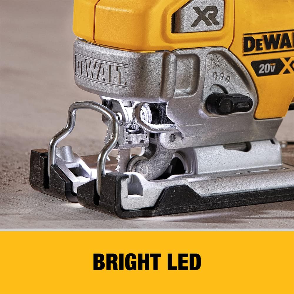 Scie sauteuse Dewalt 20 V MAX, poignée cylindrique, outil seulement