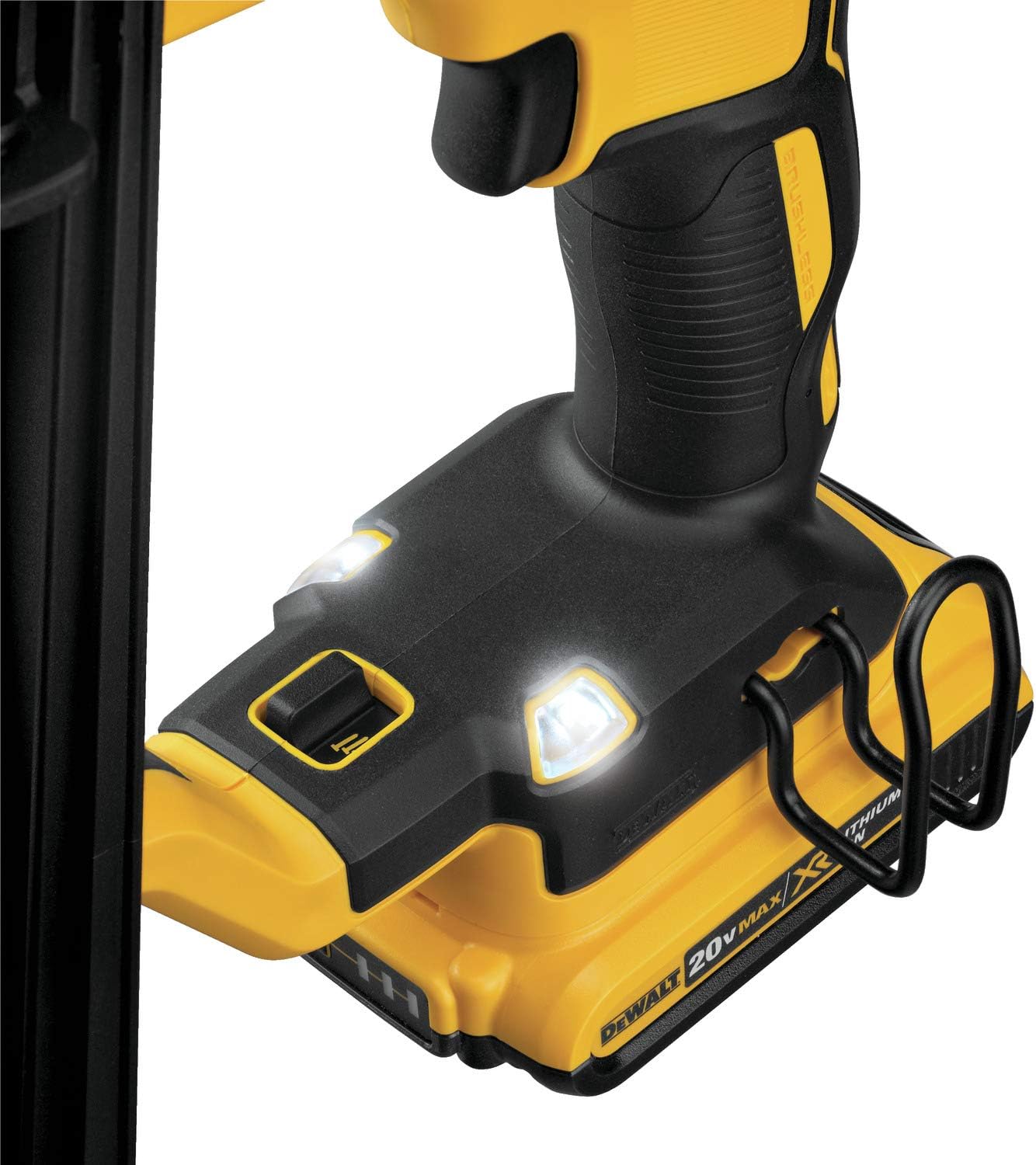 Dewalt 20V Max XR, 16 Gauge Straight Finish Nailer - Tool only