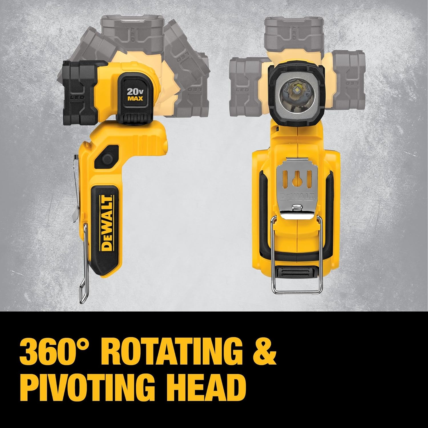 Dewalt DCL044 Lampe de travail portative à LED 20 V Max