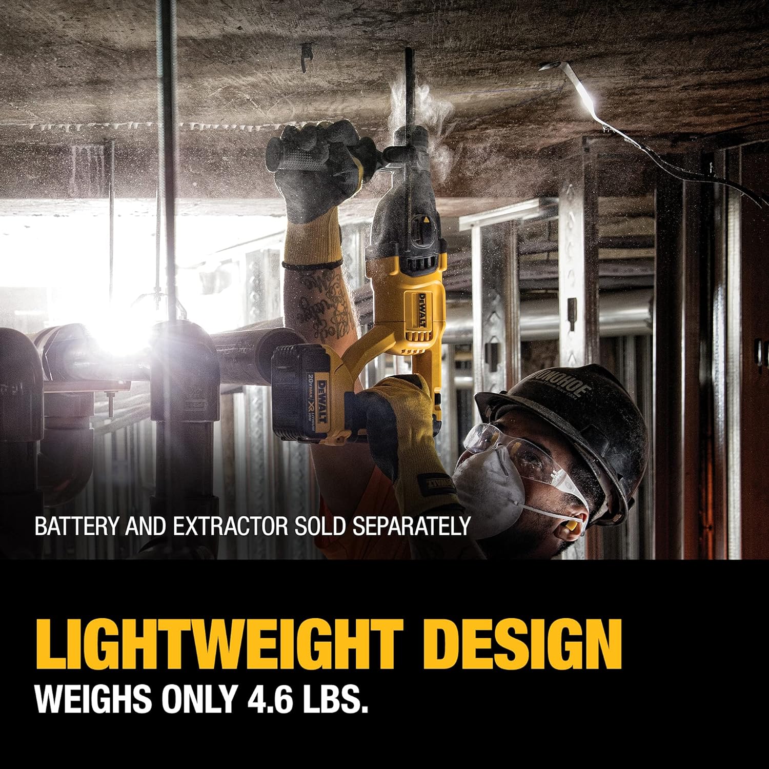 Perceuse à percussion rotative Dewalt 20V MAX* XR