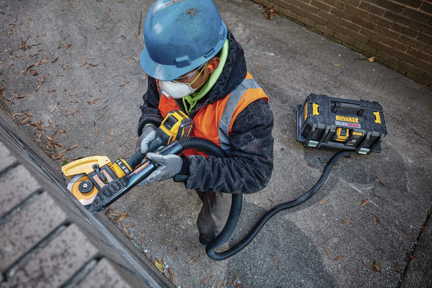 Dewalt Flexvolt 60V with Brushless 4 1/2 IN Cordless Grinder With Kickback Brake