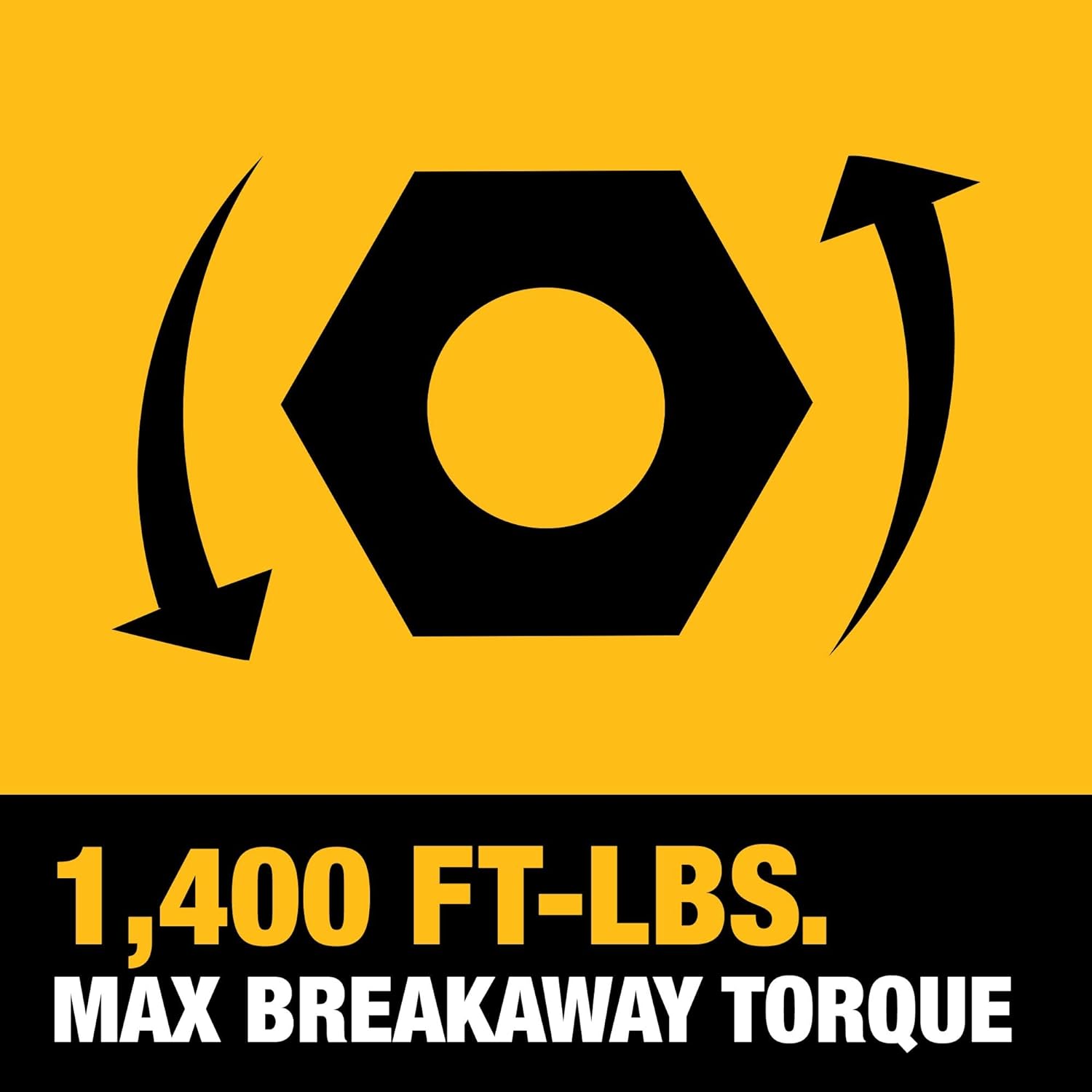 Dewalt 20V Max Clé à chocs sans fil 1/2" - Outil seul