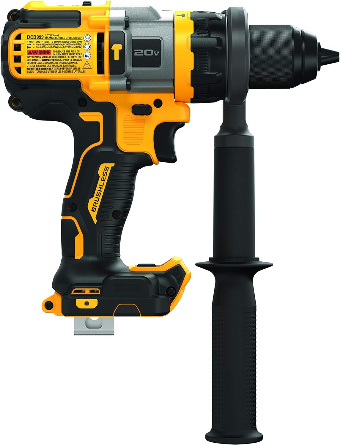 Perceuse à percussion Dewalt Flexvolt-Advantage 20 V MAX*, sans fil, 1/2 pouce