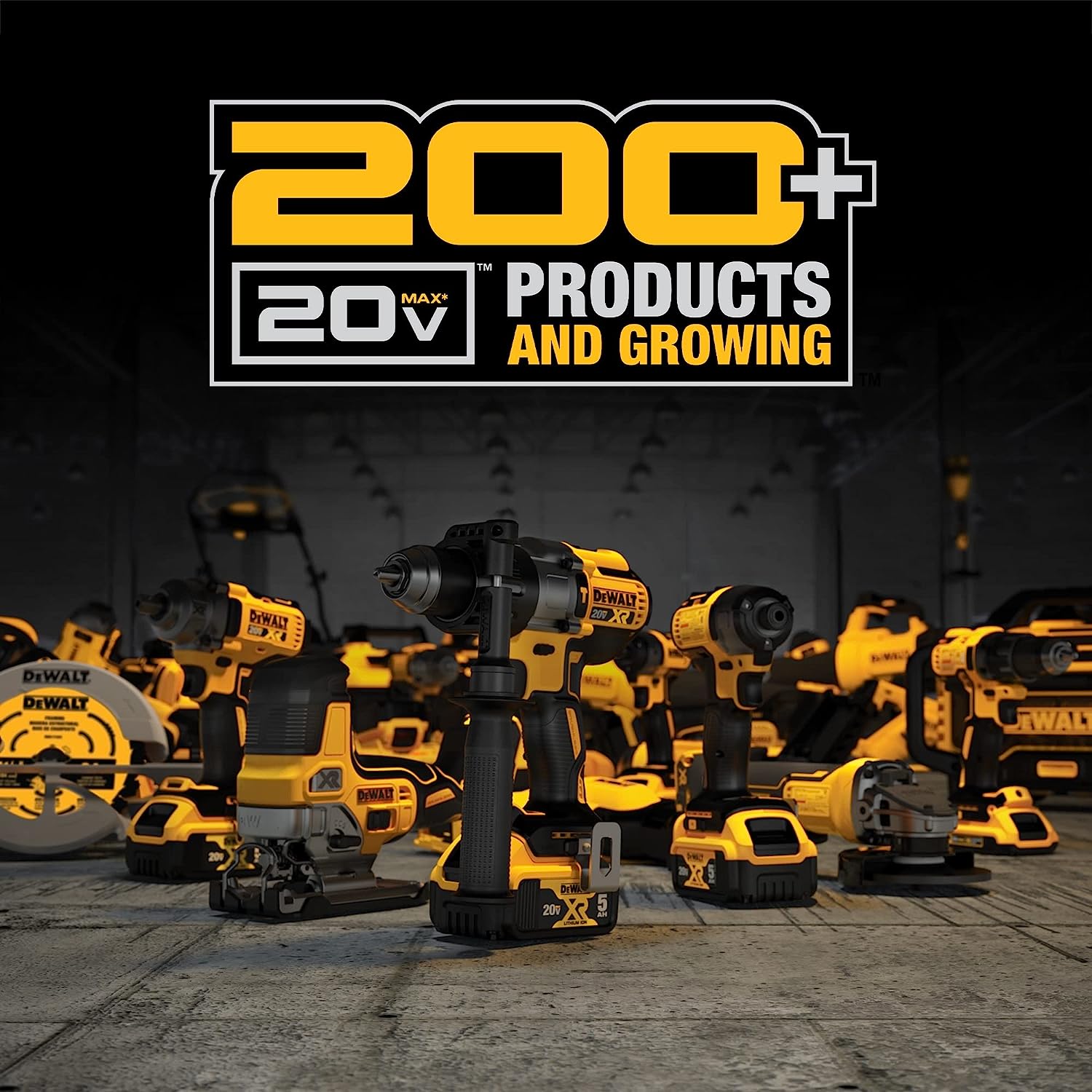 Dewalt Kit de perceuse à percussion sans balais à 3 vitesses au lithium-ion 20 V Max XR