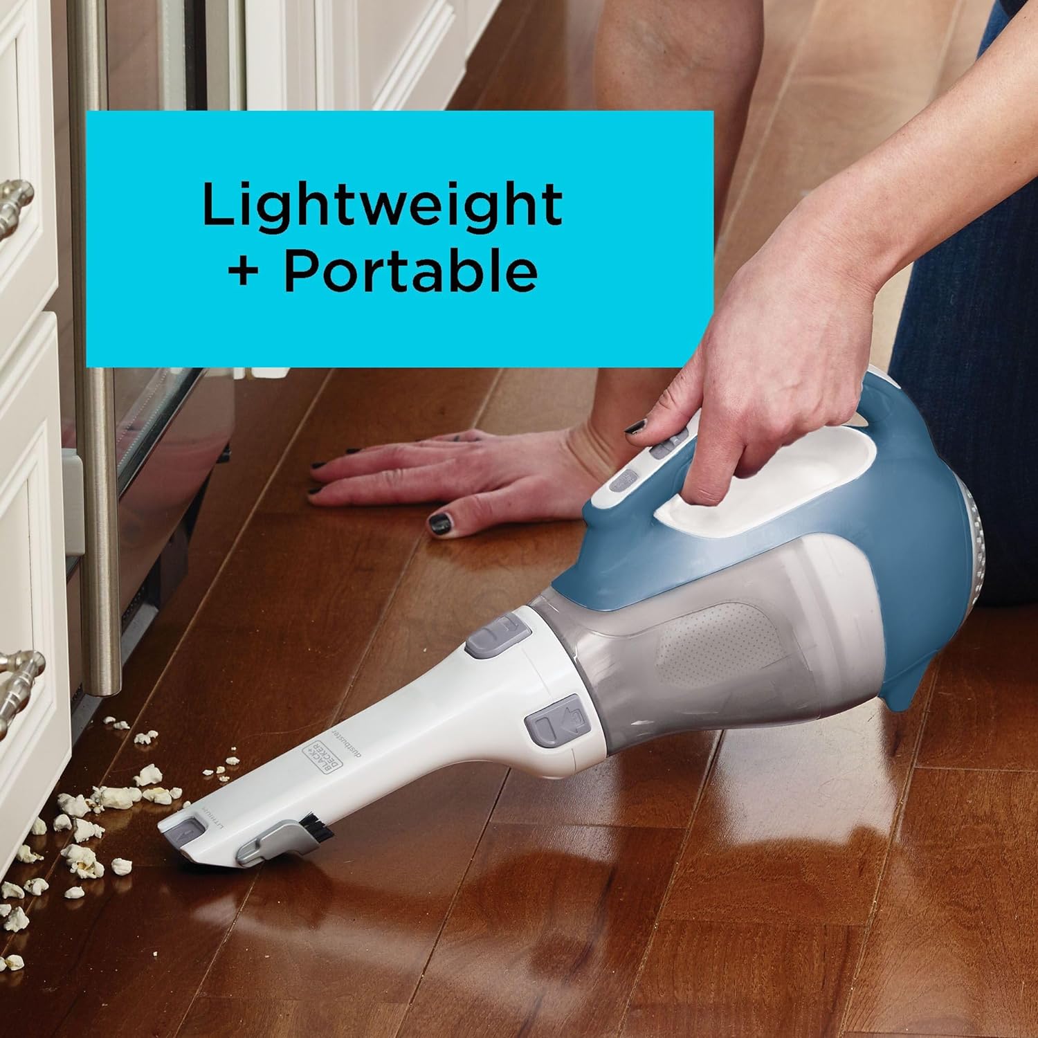 Aspirateur à main sans fil Dust Buster de Black & Decker - Vert et blanc