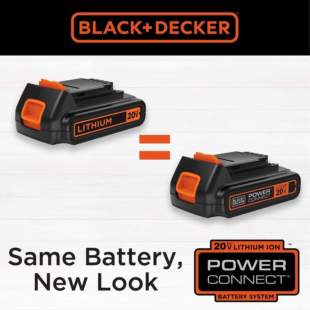 Perceuse sans fil 20 V Max Power Connect de Black & Decker - Orange