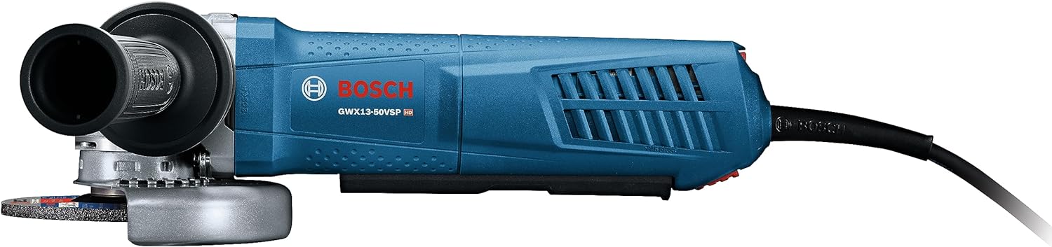 Bosch Meuleuse d'angle à vitesse variable de 5 po avec interrupteur à palette