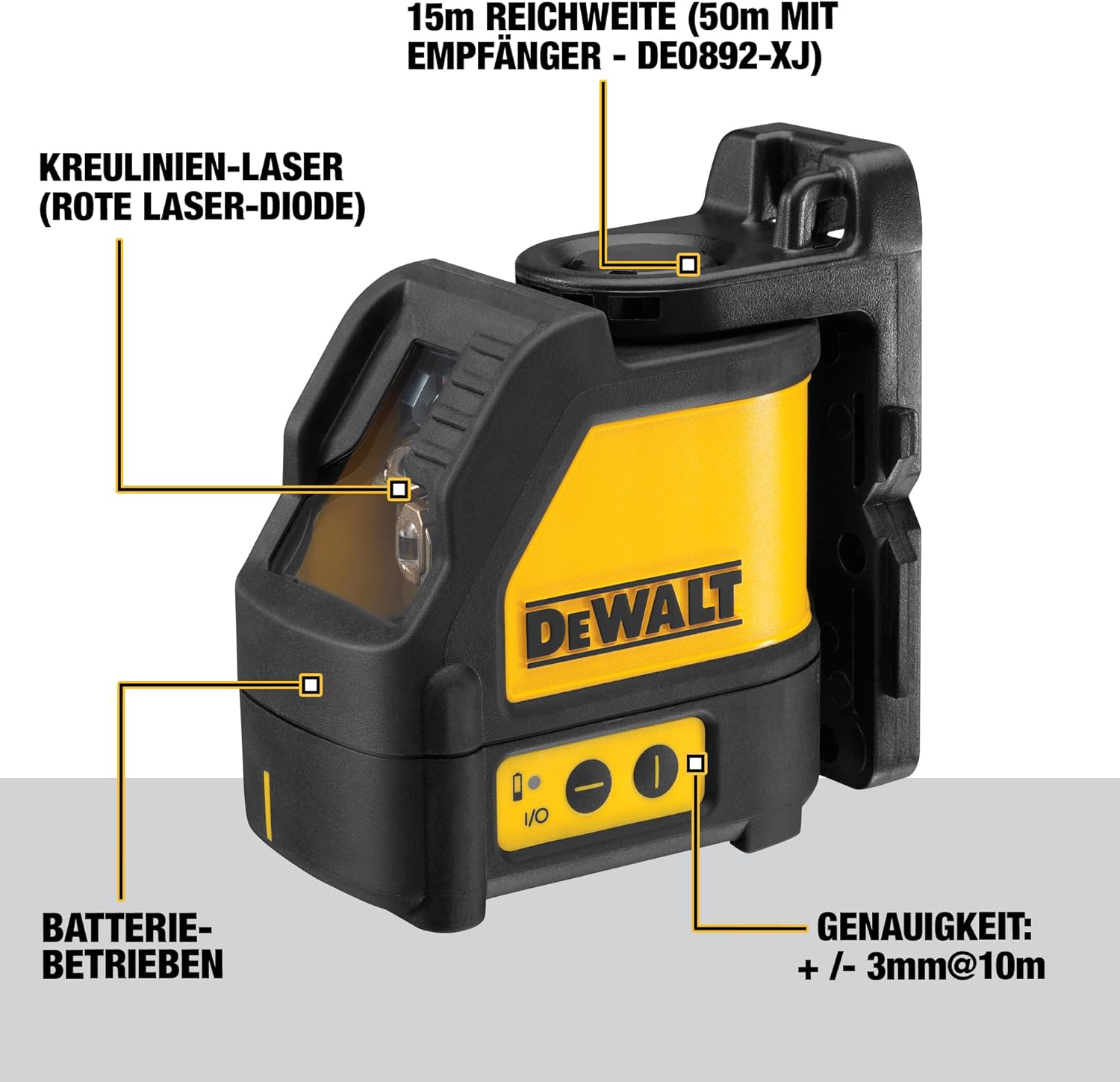 Dewalt Line Laser, autonivelant, ligne transversale