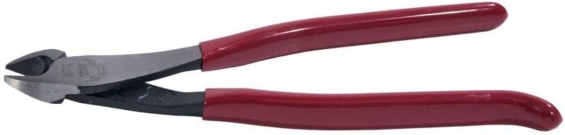Klein Tools 9" pince coupante diagonale à grand levier - Rouge