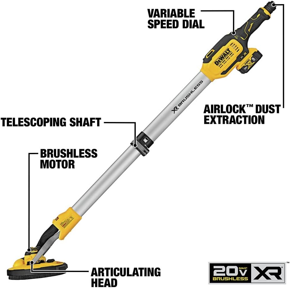 Dewalt 20V MAX Ponceuse sans fil pour cloisons sèches