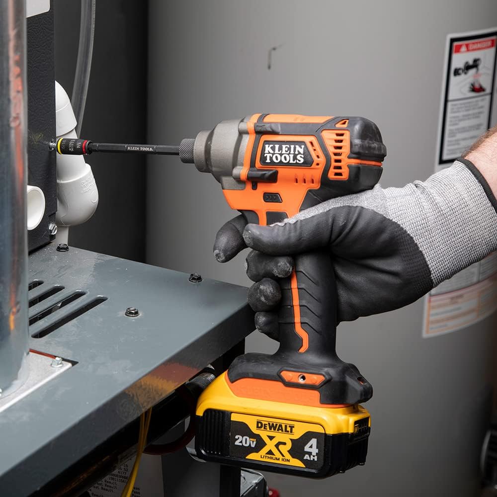 Klein Tools 14 in 1 Adjustable Screwdriver with Flip Socket