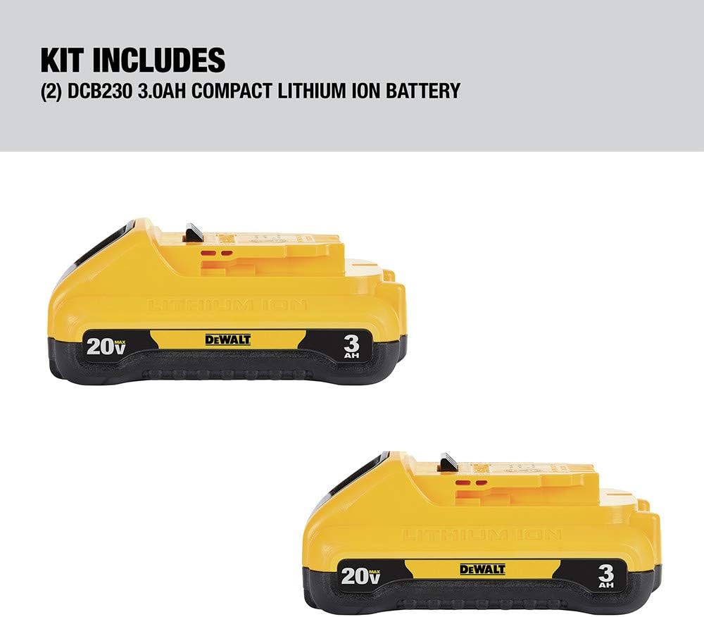 Batterie Dewalt 20V Max 2 - 3.0 Ah