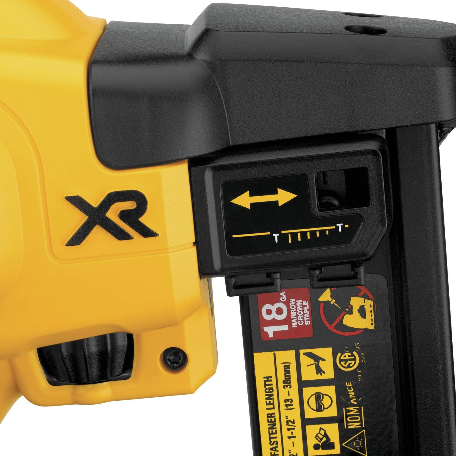 Dewalt 20V Max Agrafeuse à couronne étroite 18GA Outil