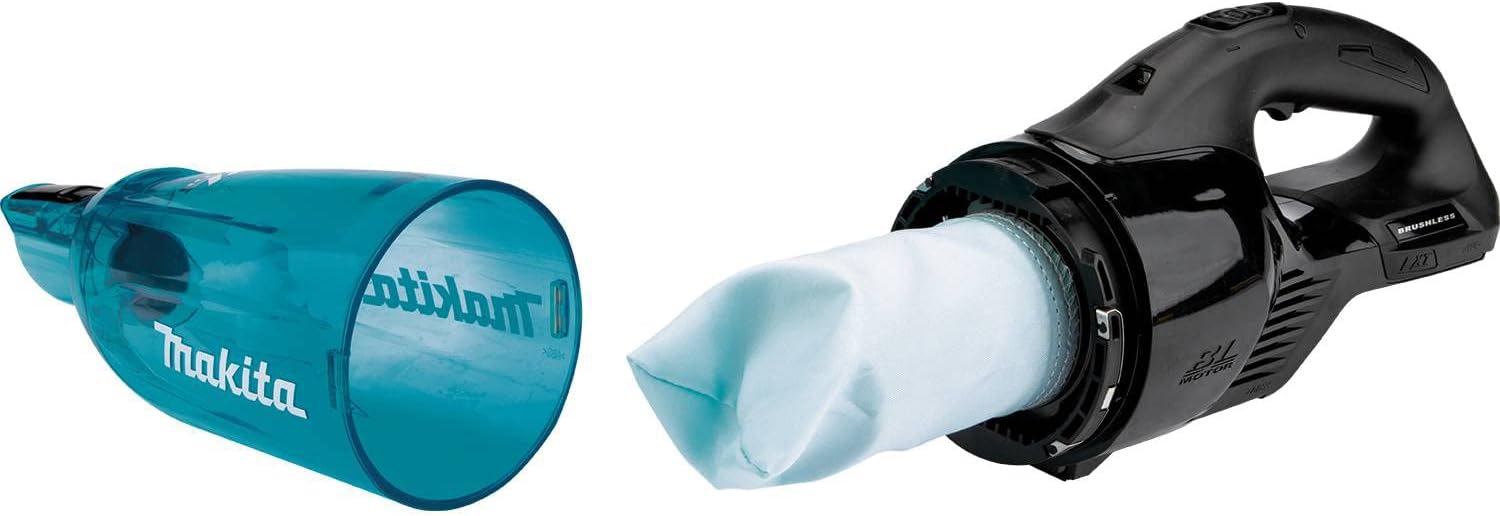 Makita 18V LXT Brushless Vacuum Cleaner - Black & Teal - Outil seul