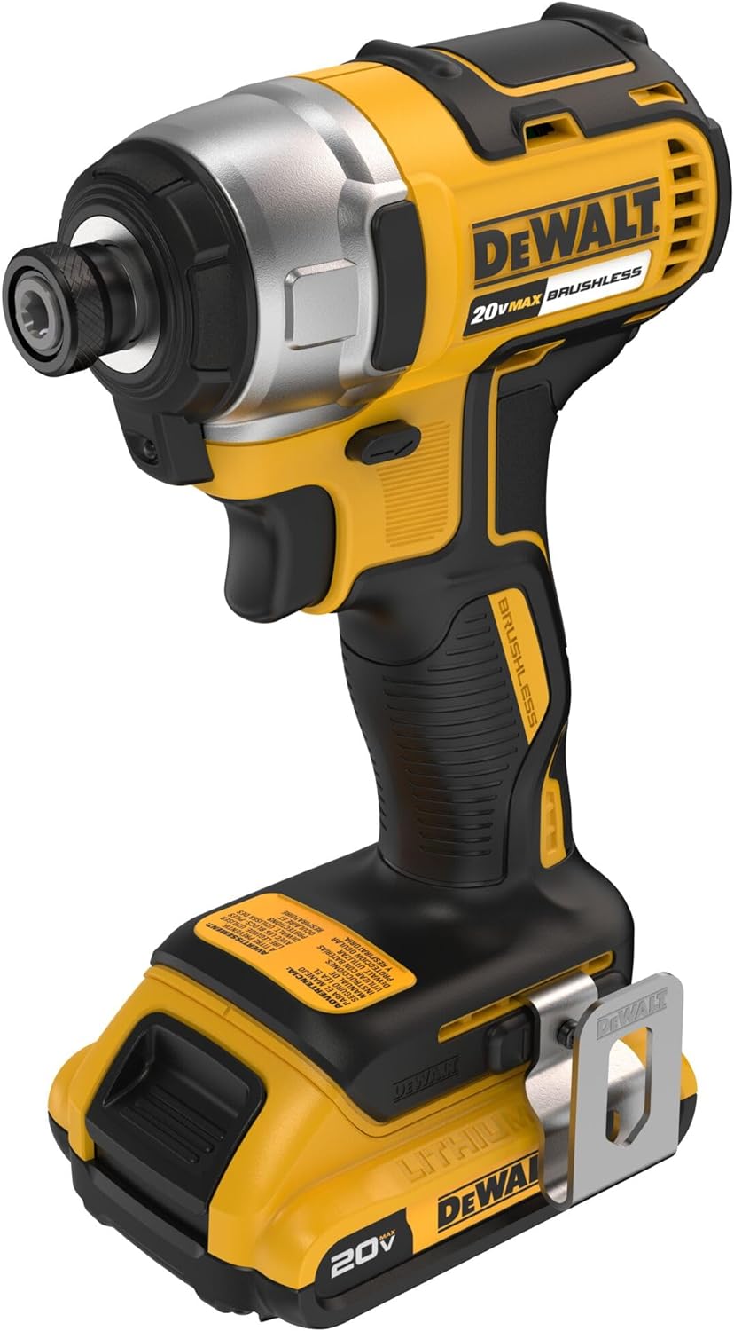Dewalt 1/4 " 20V Max Impact Driver avec batterie et chargeur