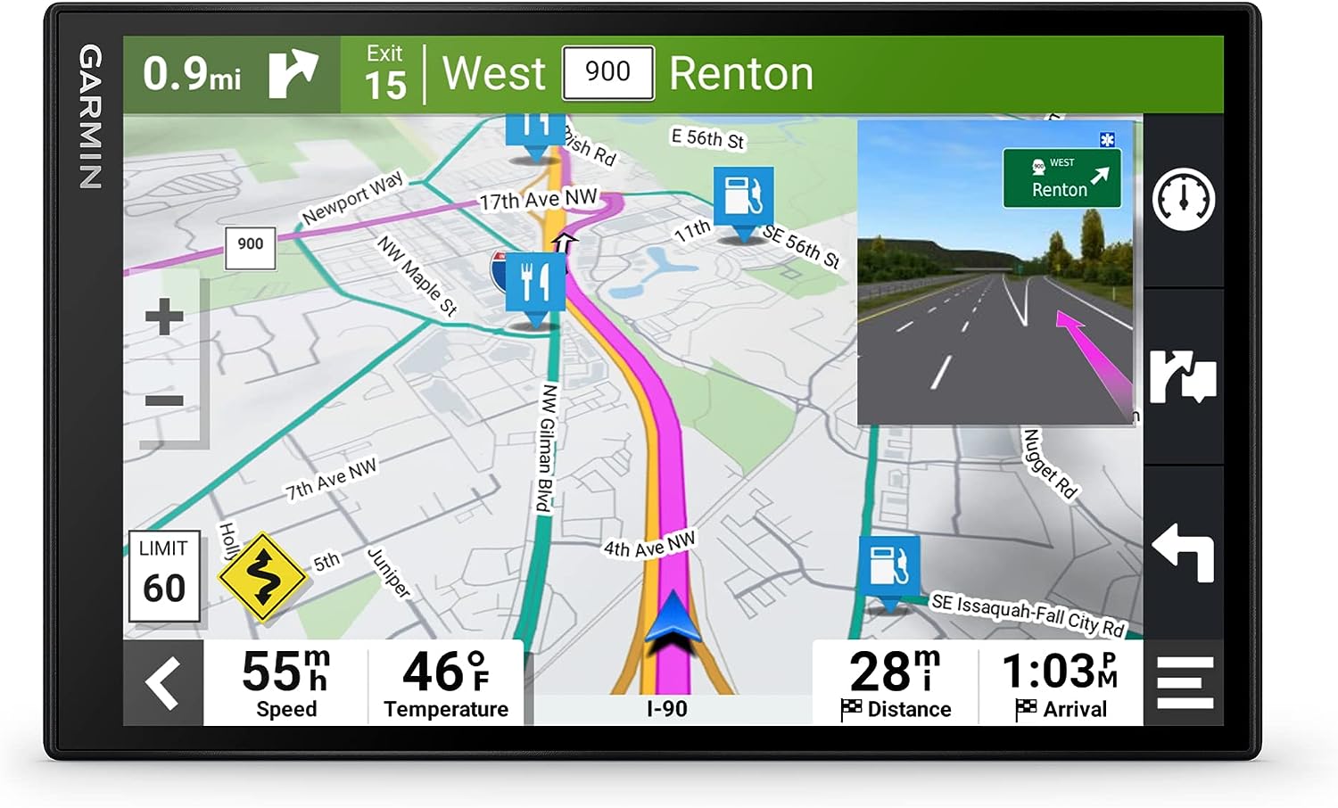 Garmin DriveSmart 86, Car GPS Navigator