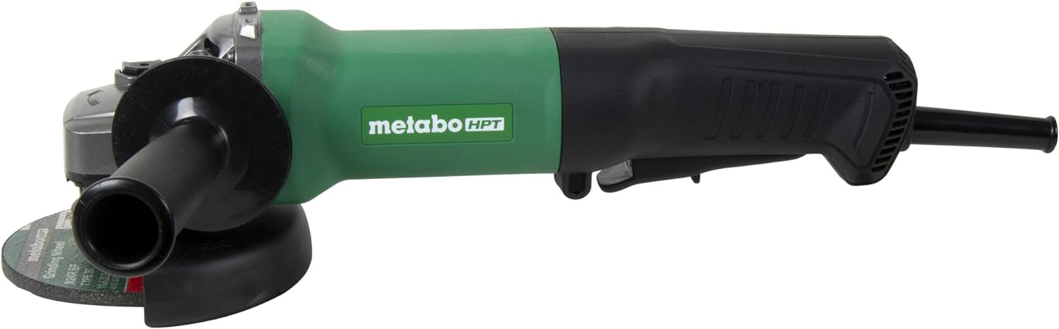 Metabo HPT 4.5" Meuleuse d'angle avec interrupteur à palette