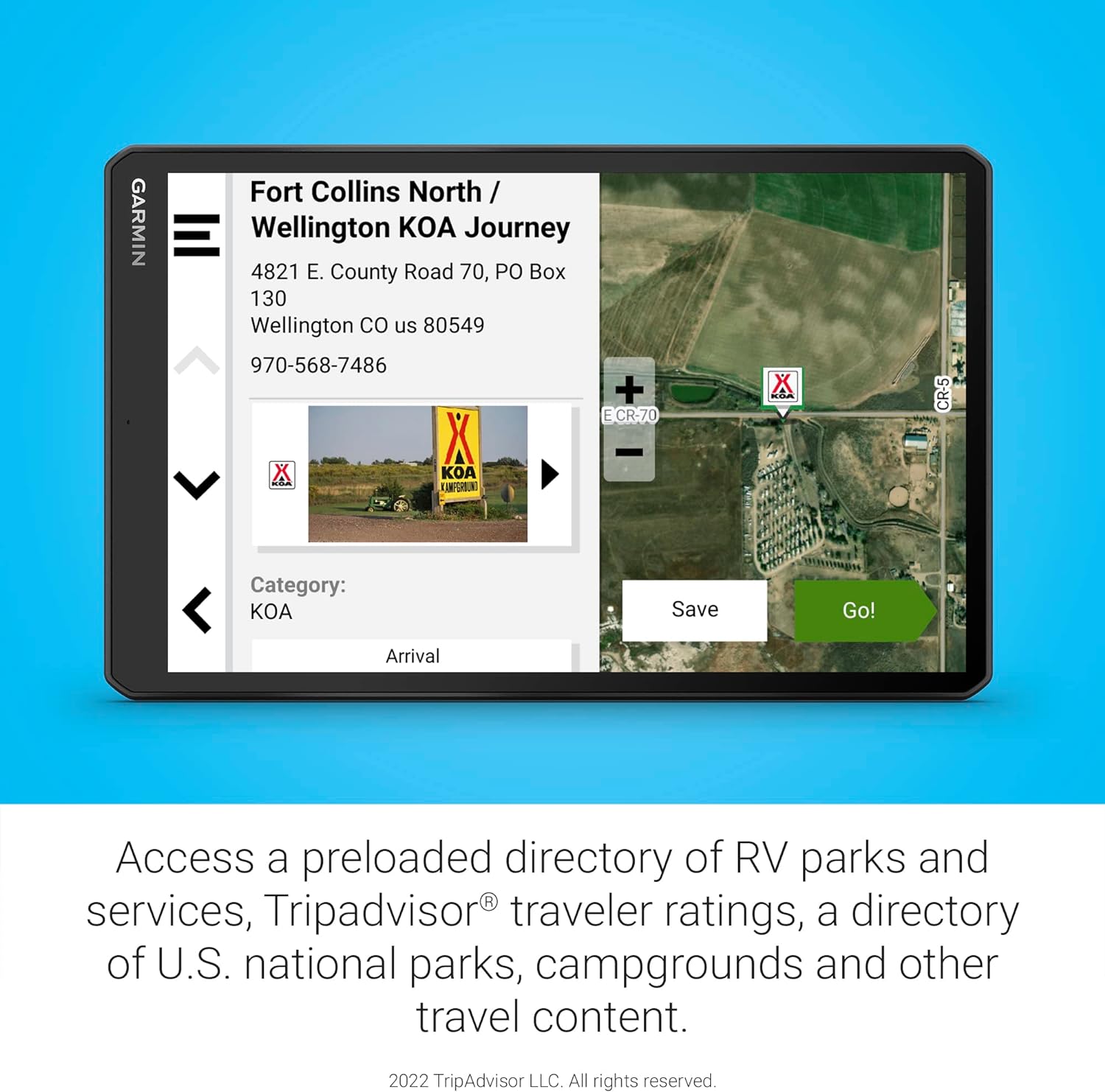 Garmin RV1095 10" RV Navigator