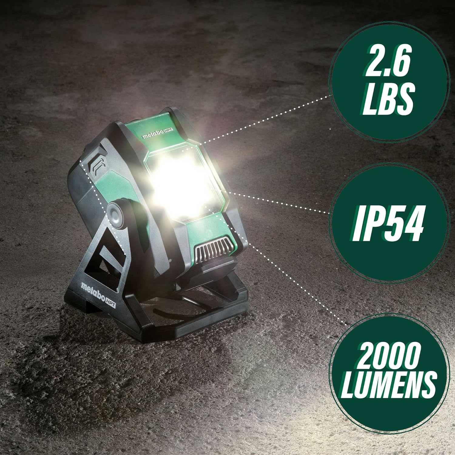 Metabo HPT 18V MultiVolt Cordless Work Light - Outil seul
