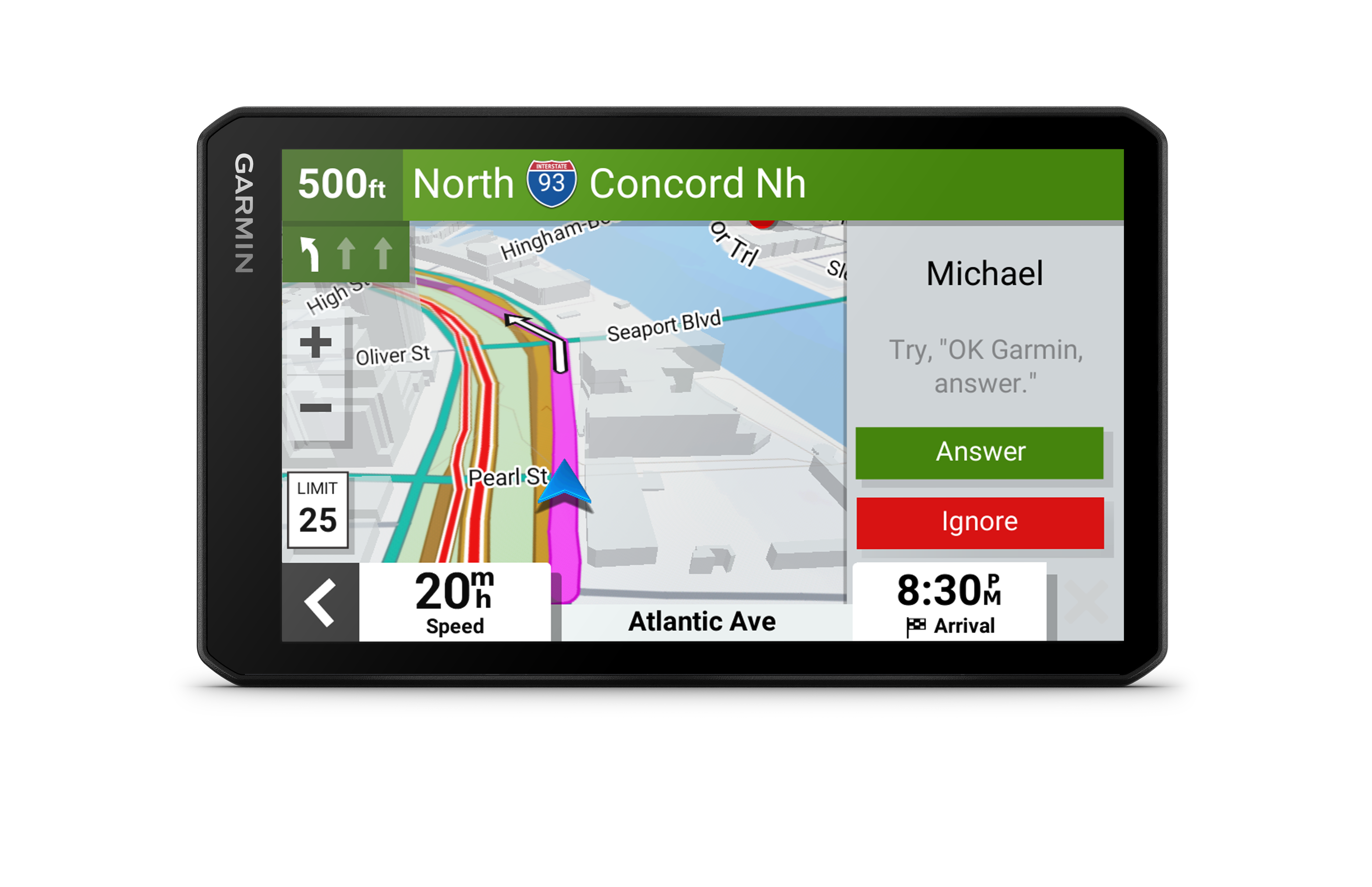 Garmin Drivecam76 Navigateur GPS avec Dash Cam intégrée