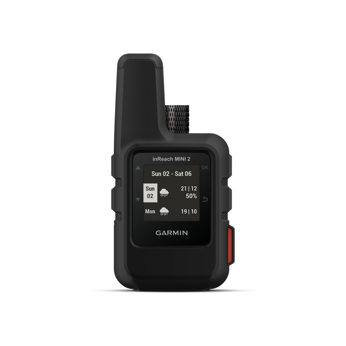 Garmin InReach Mini 2 Satellite Communicator With Hiking Handheld - Noir