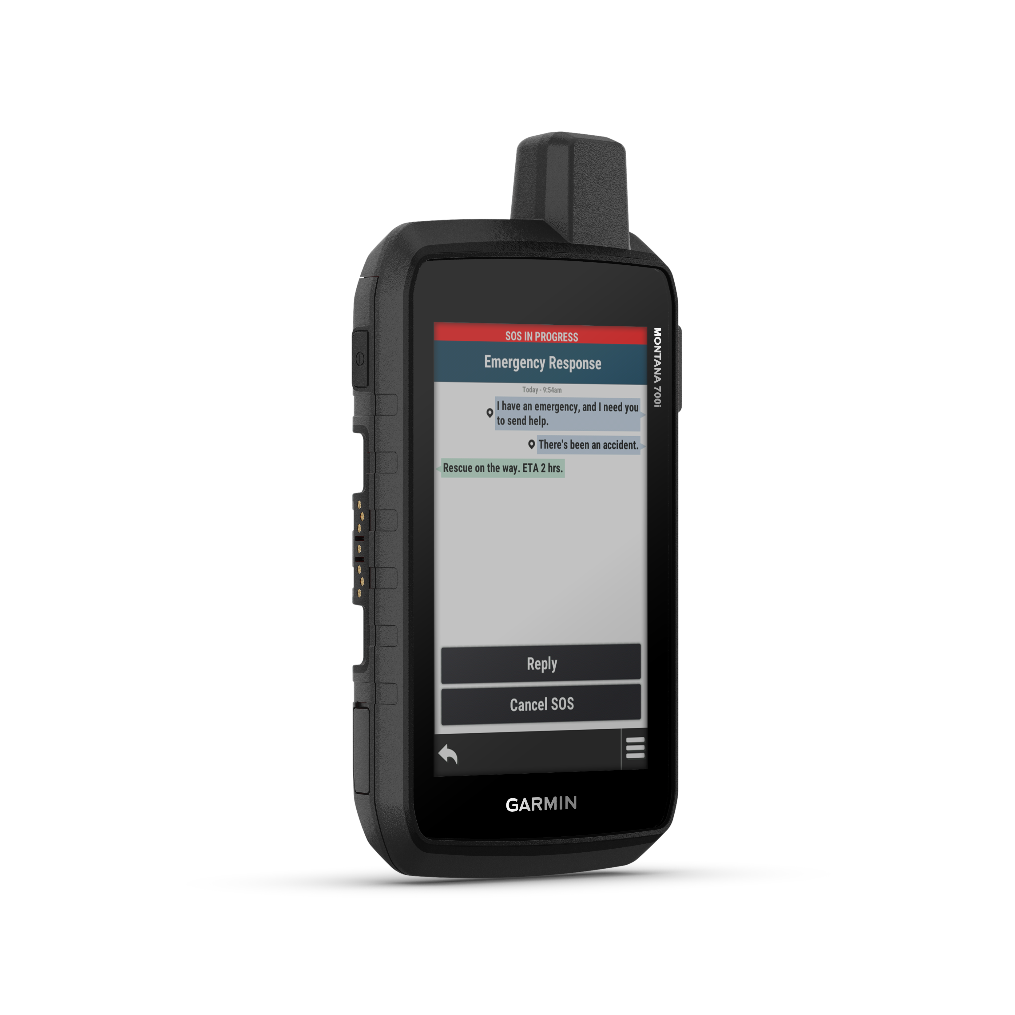 Garmin Montana 700i rugged portable GPS (5") color touchscreen