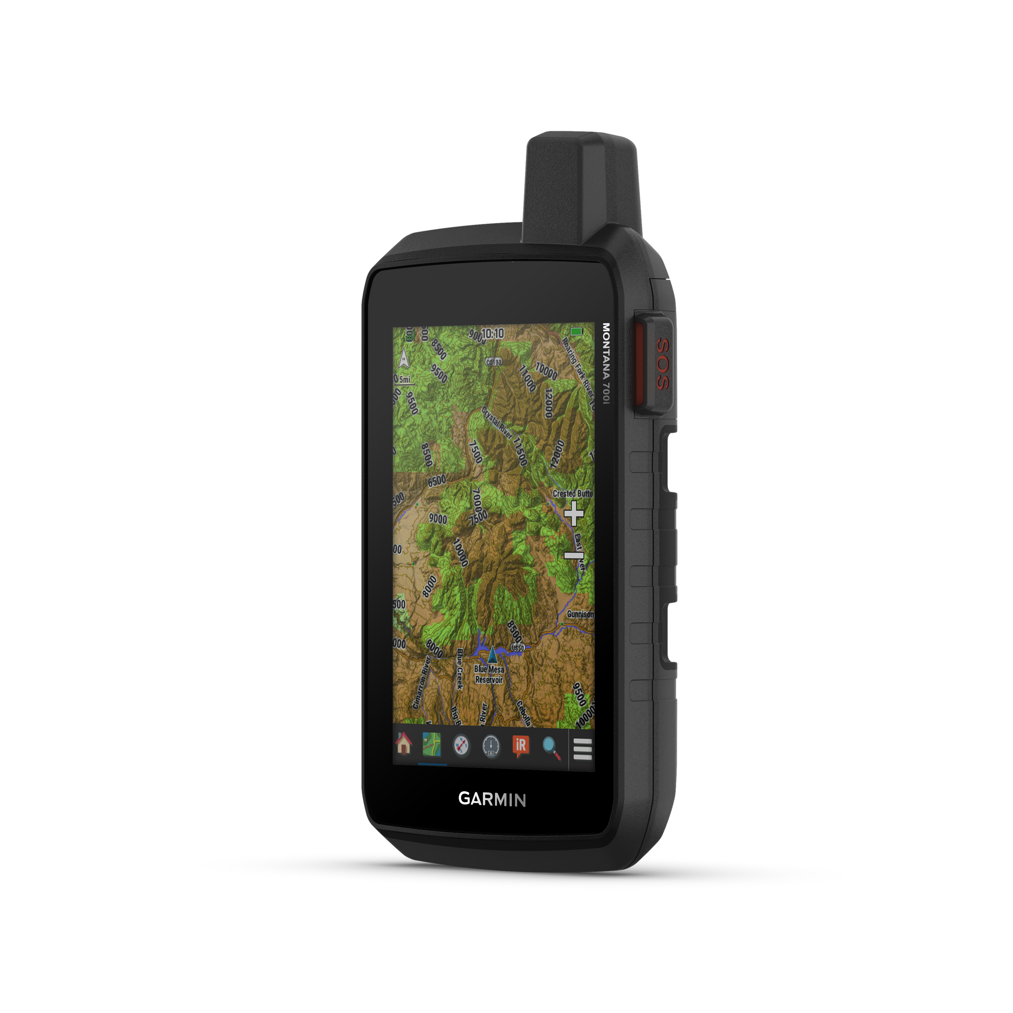 Garmin Montana 700i rugged portable GPS (5") color touchscreen