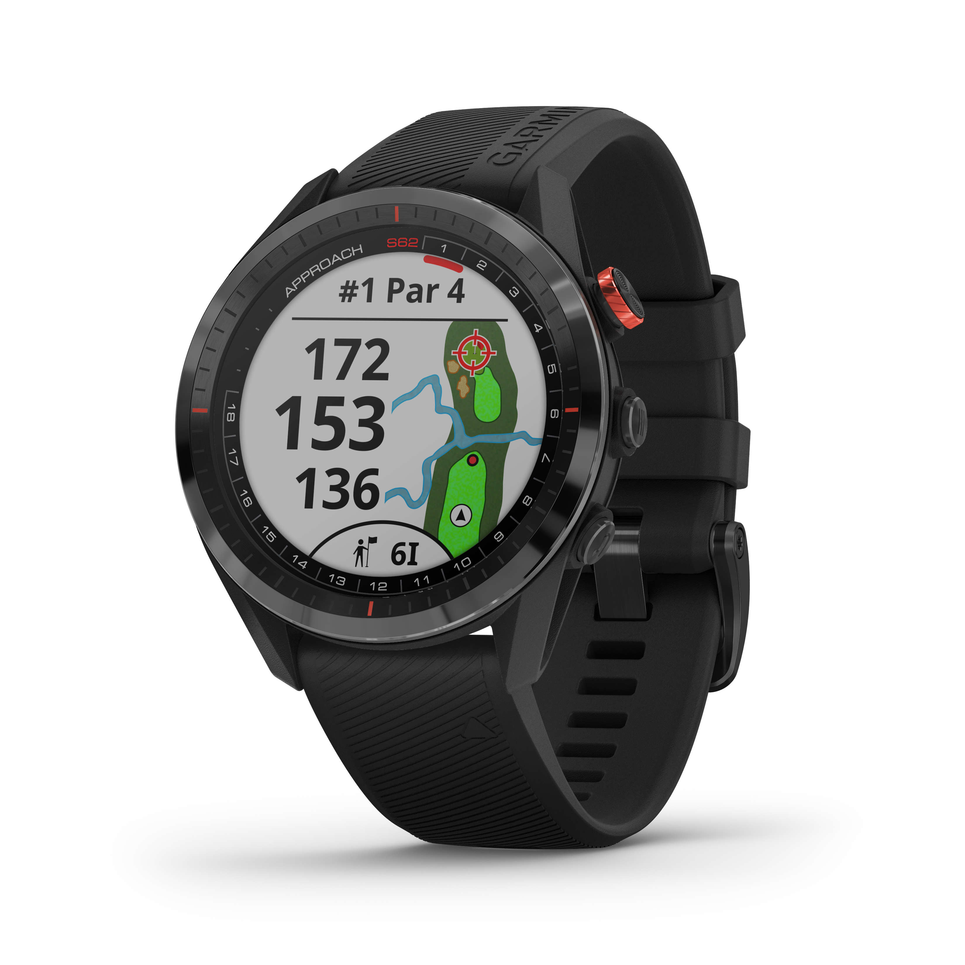 Montre GPS de golf Garmin Approach S62 Premium - Noir