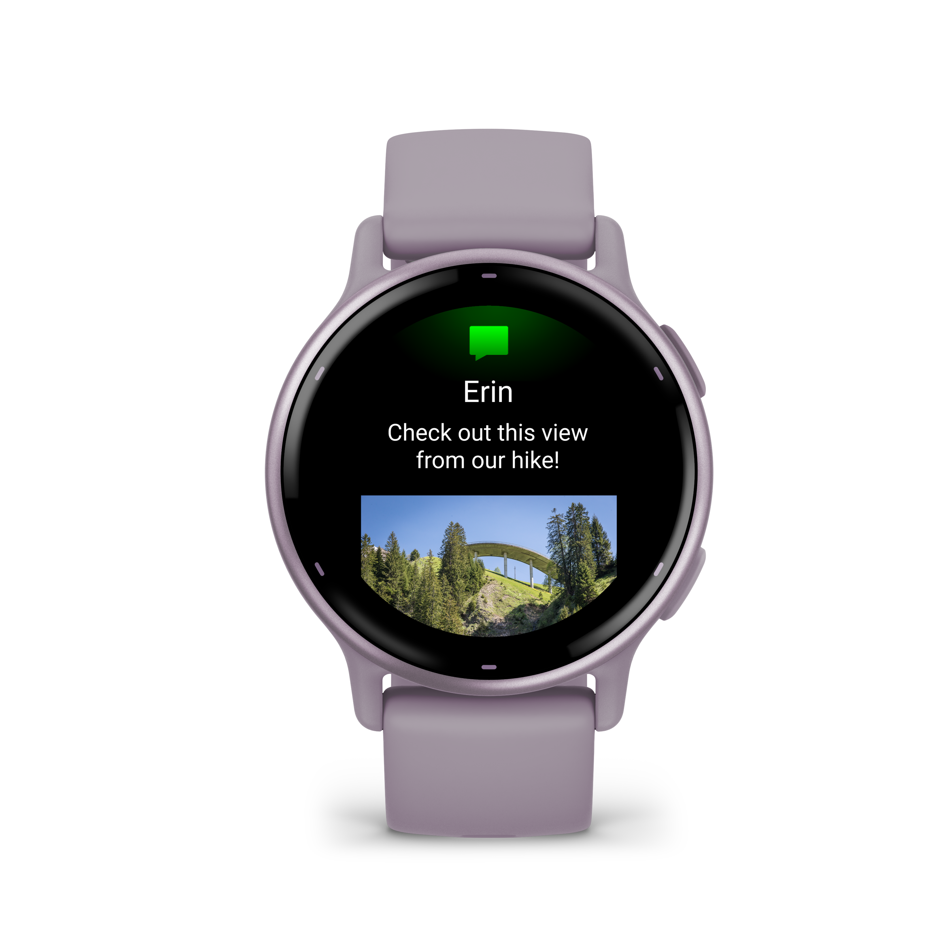 Garmin Smartwatch Vivoactive 5 avec GPS - Orchidée