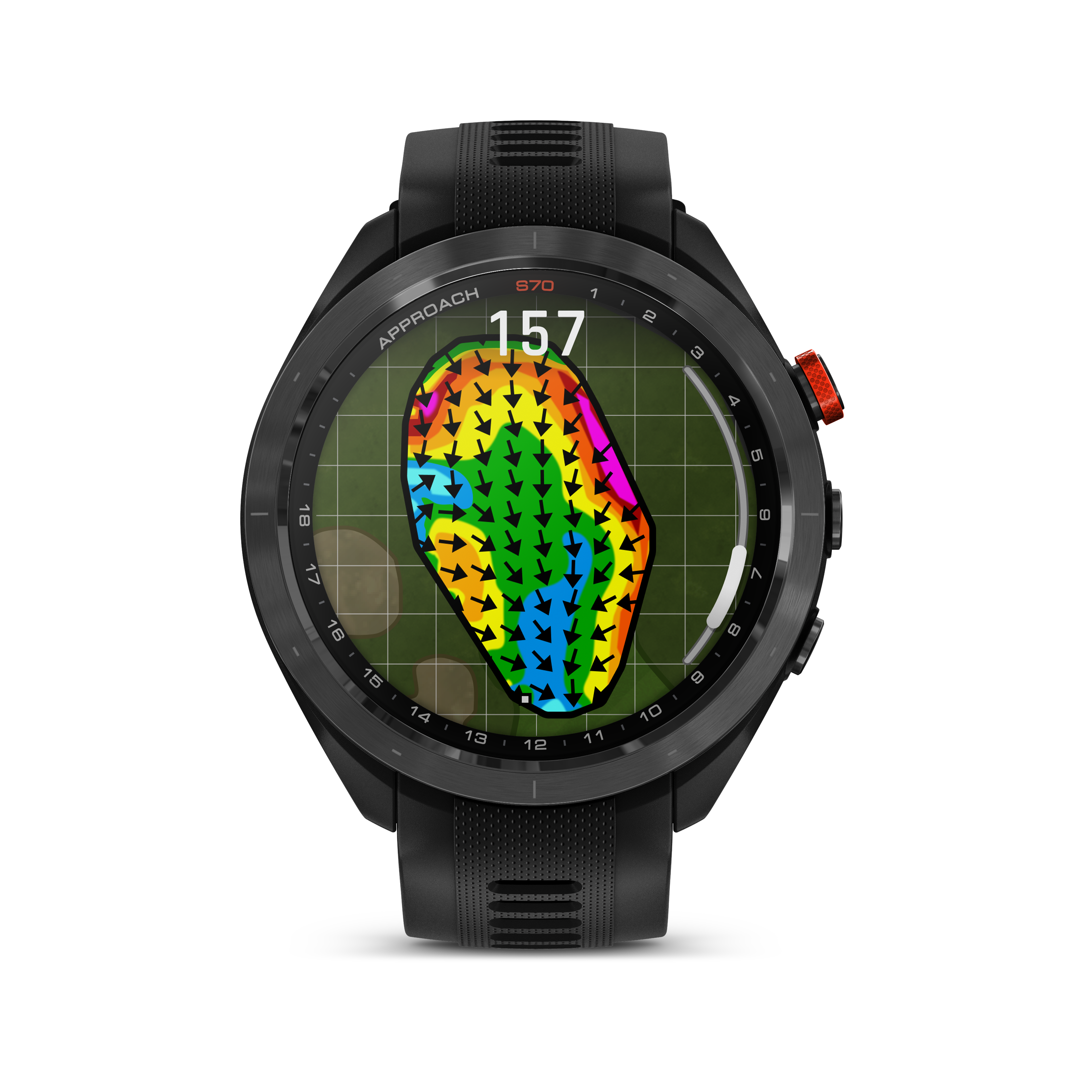 Montre GPS de golf Garmin Approach S70 Premiun - Noir