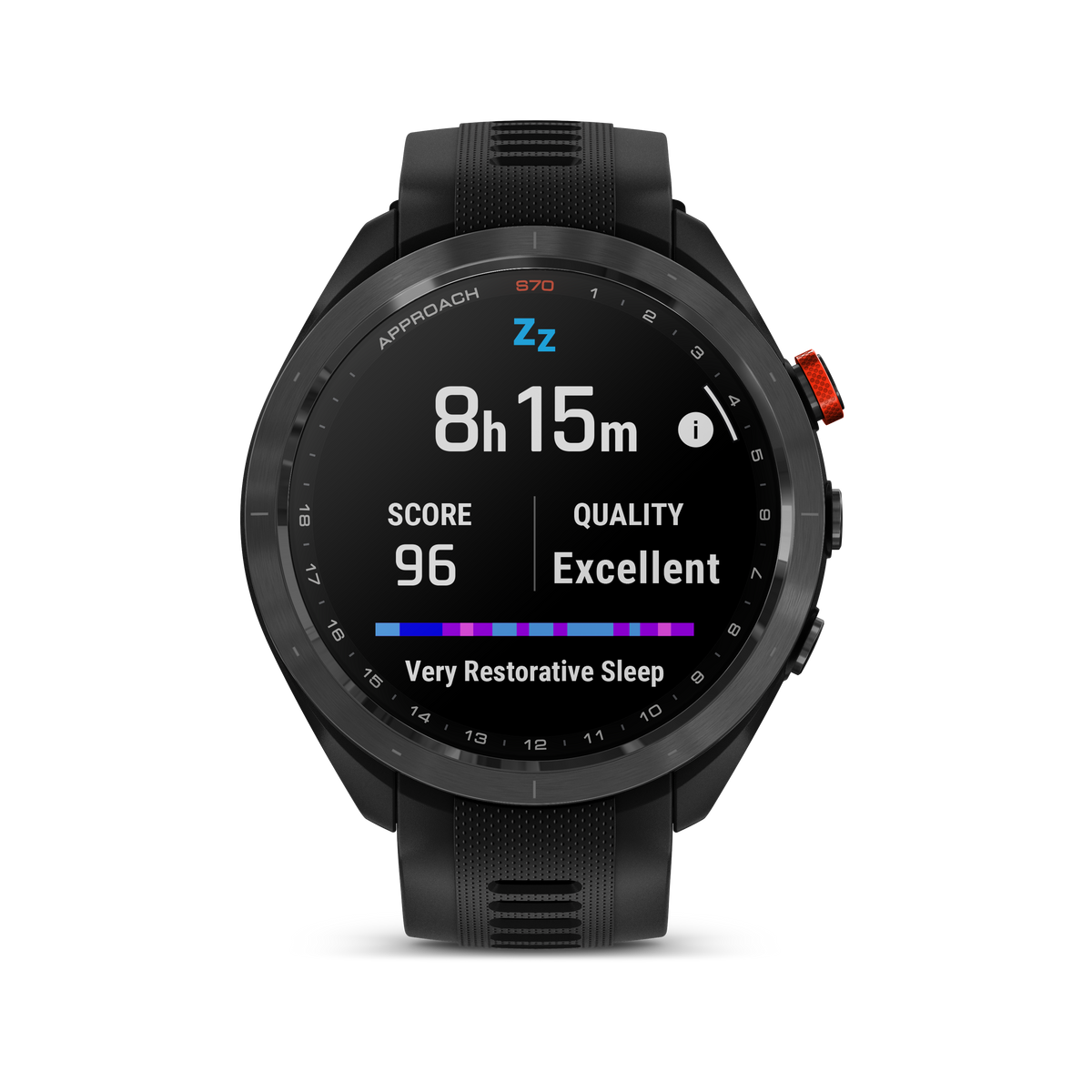 Montre GPS de golf Garmin Approach S70 Premiun - Noir