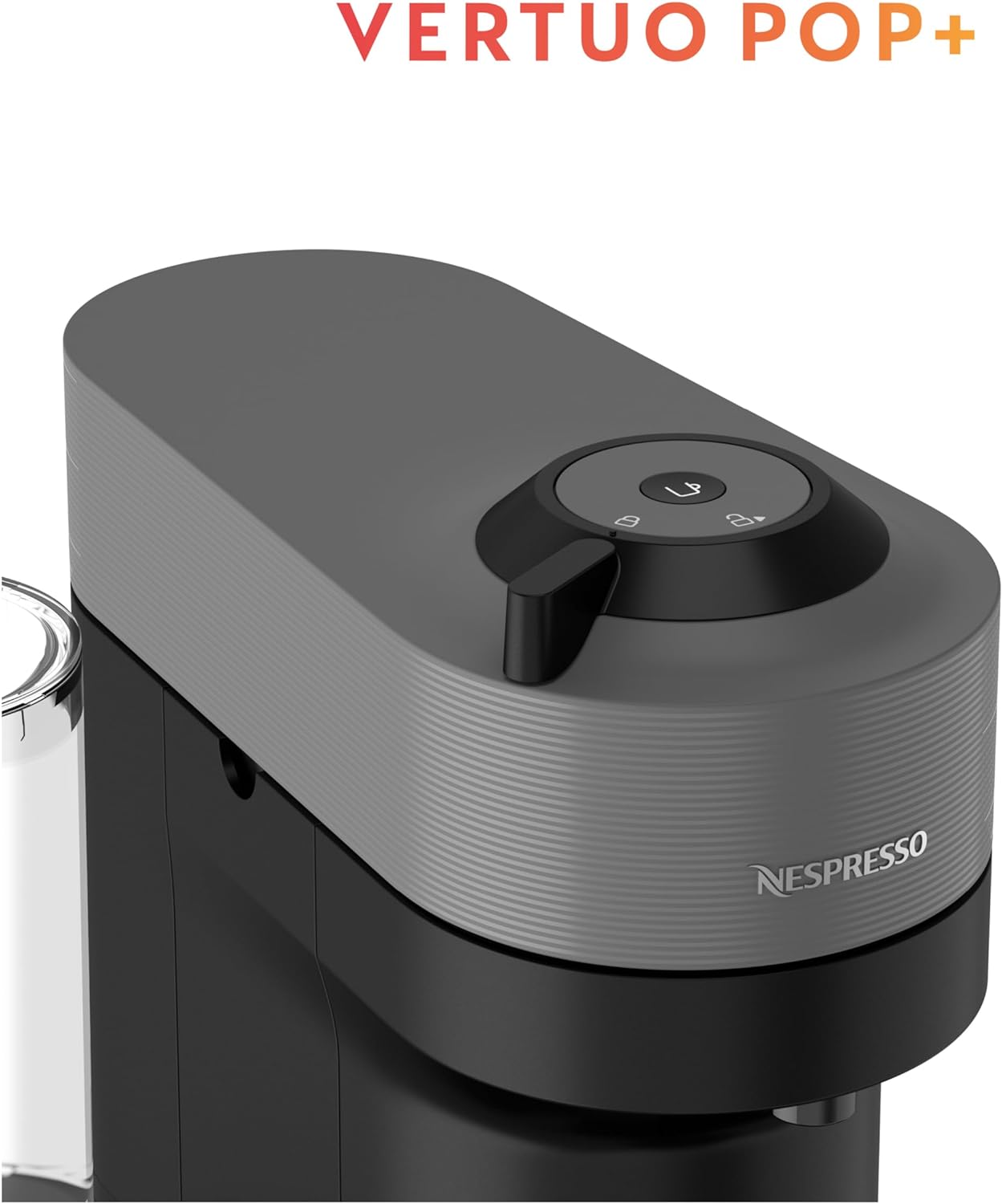 Machine à café et à espresso Nespresso Vertuo Pop+ de Breville - Gris foncé