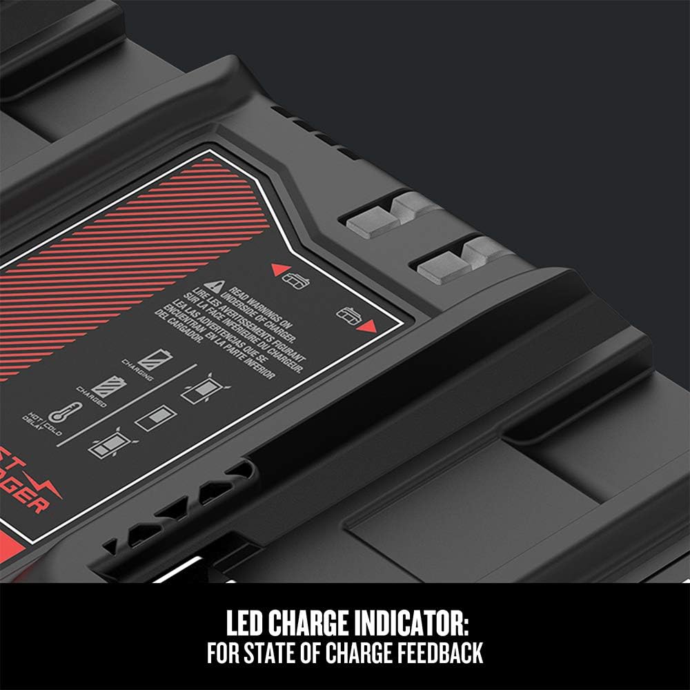 Chargeur de batterie à double port Craftsman 20V Max