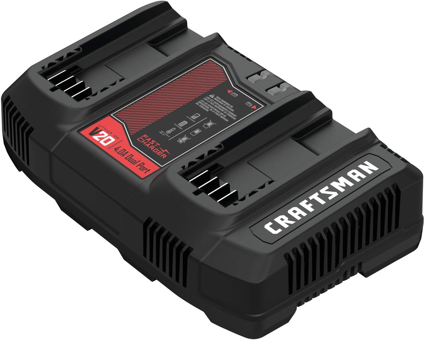 Chargeur de batterie à double port Craftsman 20V Max