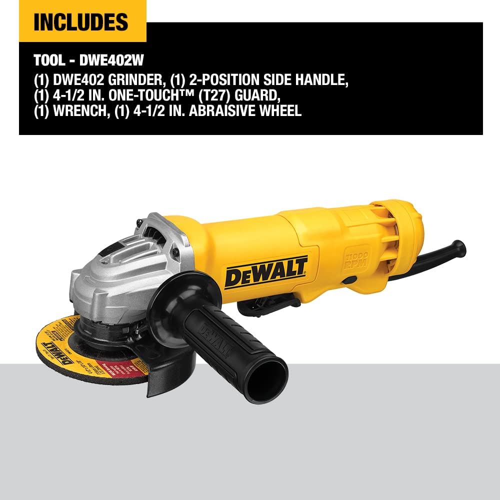 Dewalt 4-1/2" Meuleuse d'angle Outil