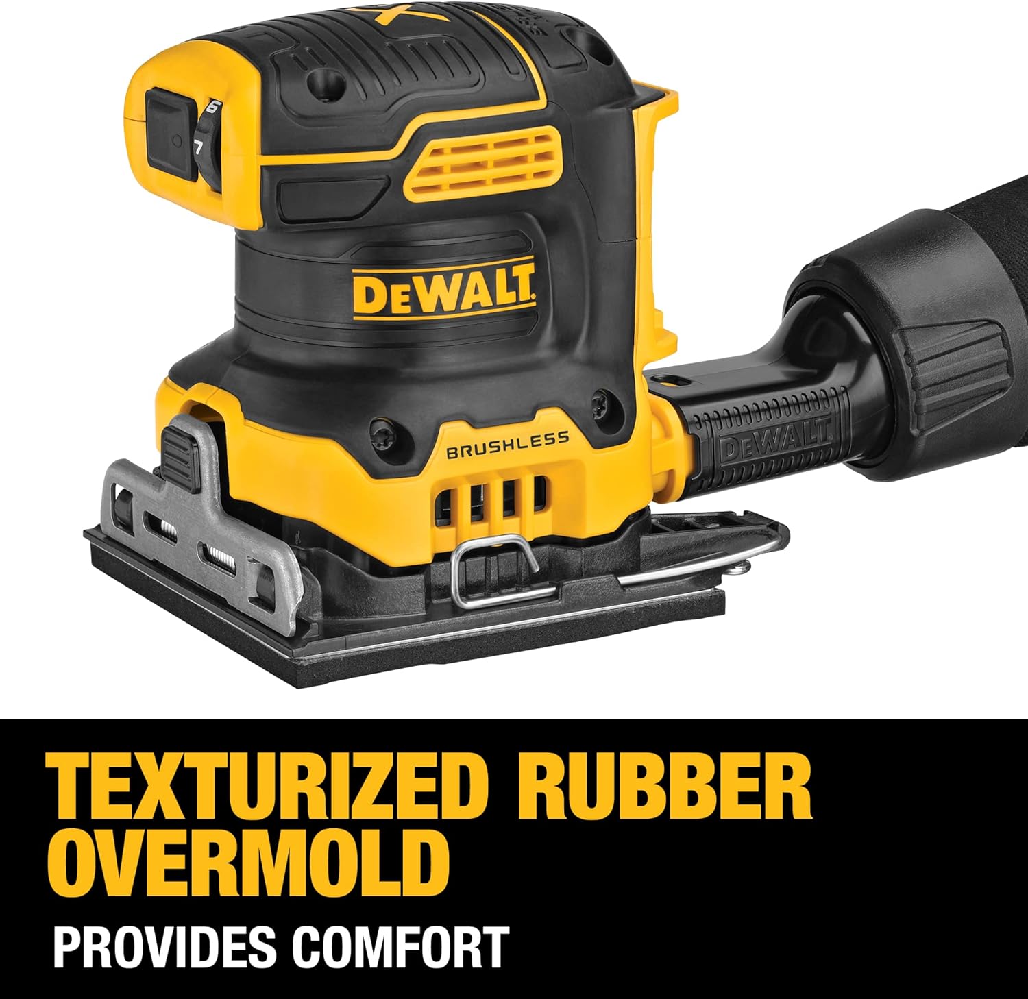 Dewalt 20V Max XR Brushless Cordless 1/4 Sheet Variable Speed Sander (ponceuse à vitesse variable)