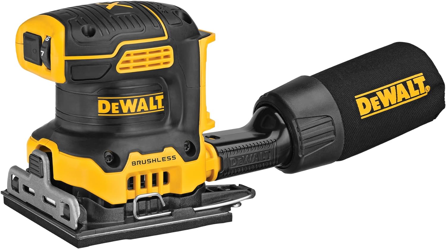 Dewalt 20V Max XR Brushless Cordless 1/4 Sheet Variable Speed Sander (ponceuse à vitesse variable)