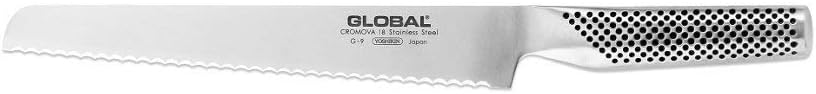 Couteau à pain Global 8.75" - Acier inoxydable