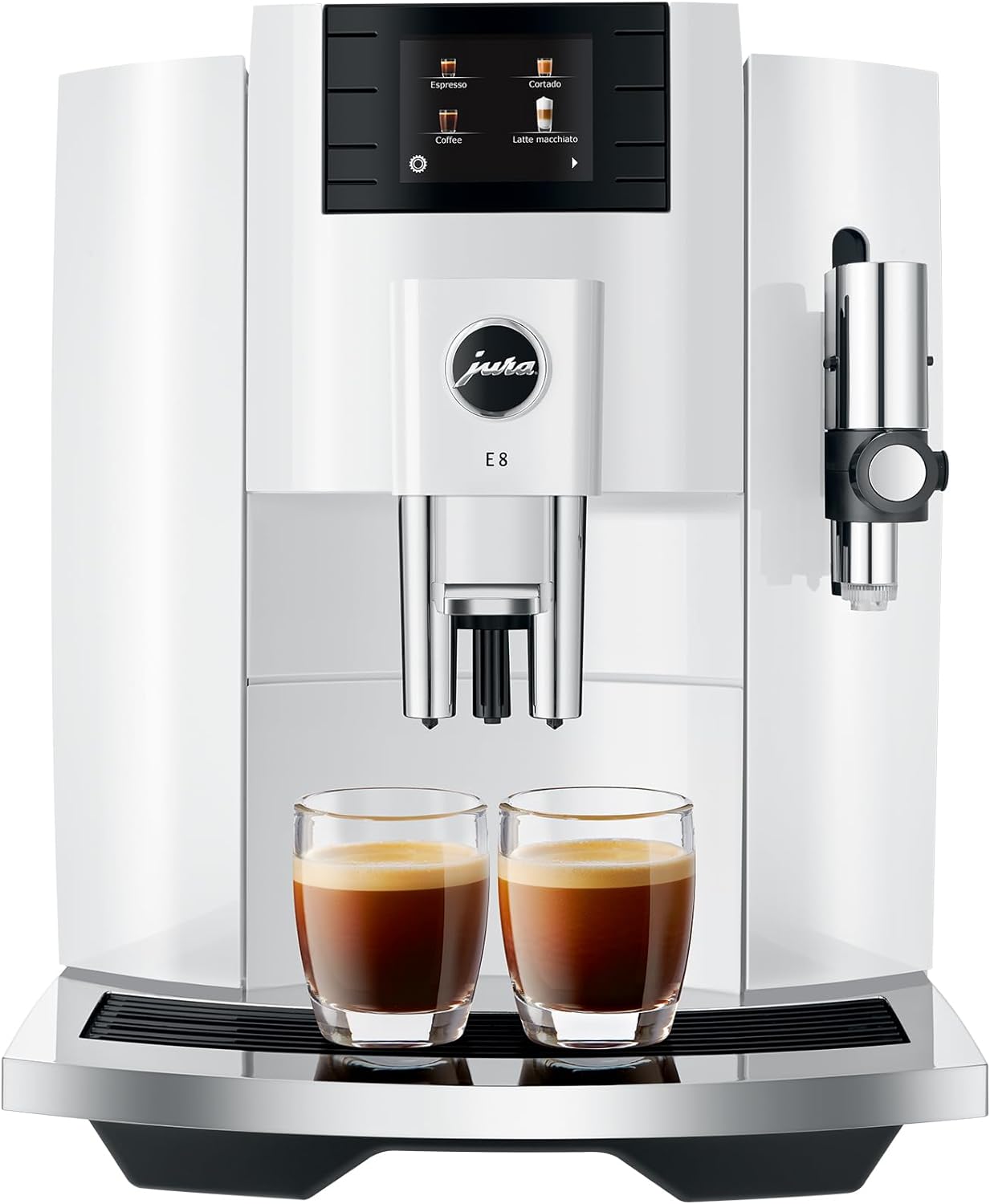 Jura Machine à Espresso Automatique - Piano White