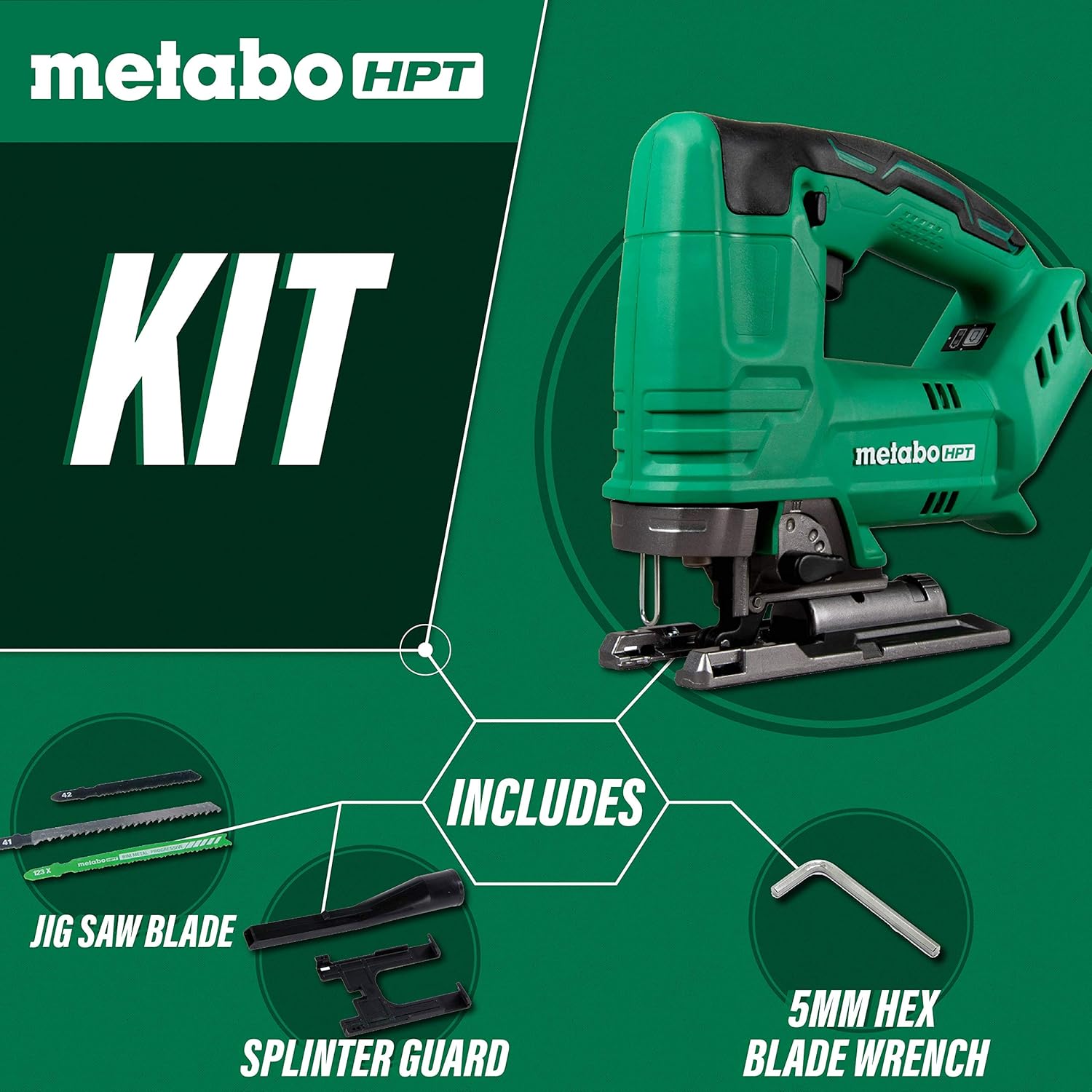 Metabo HPT 18V MultiVolt Jig Saw - Outil seul